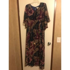 Paisley Maxi Dress